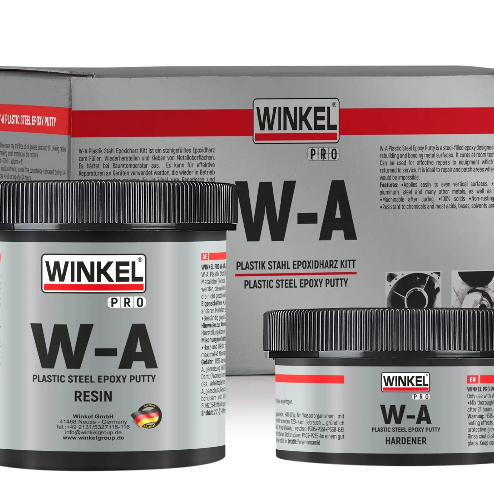 WINKEL PRO W-A Çelik Epoksi Macun